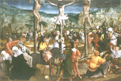 crucifixion à Jan Provost
