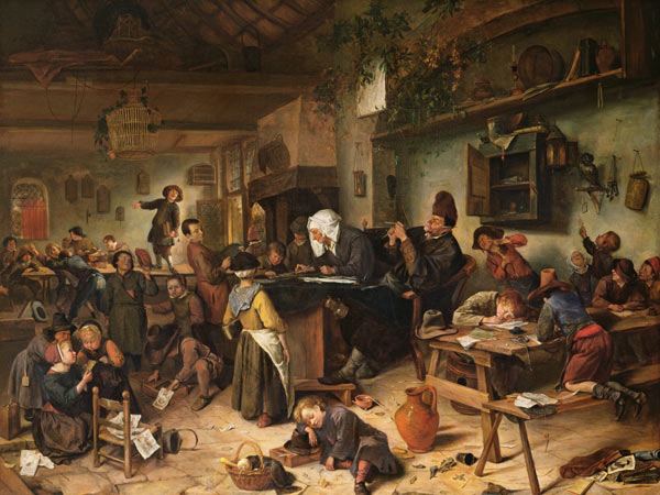 L'école du village à Jan Havickszoon Steen