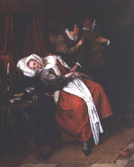 The Patient and the Doctor à Jan Havickszoon Steen