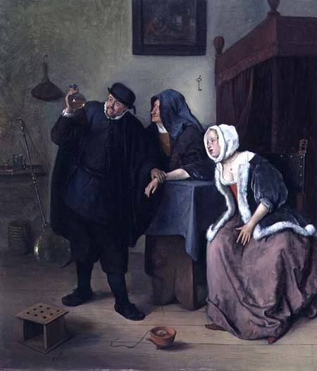 The Physician's Visit à Jan Havickszoon Steen