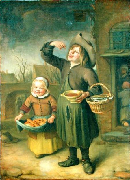 The Syrup Eater (A Boy Licking at Syrup) à Jan Havickszoon Steen