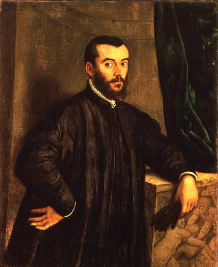 Portrait of Andrea Vesalius (1514-64) à Jan Stephen Calcar