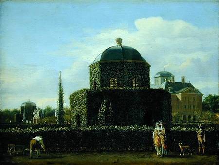 The Pavilion of the Bosch House, the Residence of the Keeper of the City of Gravenhage à Jan van der Heyden