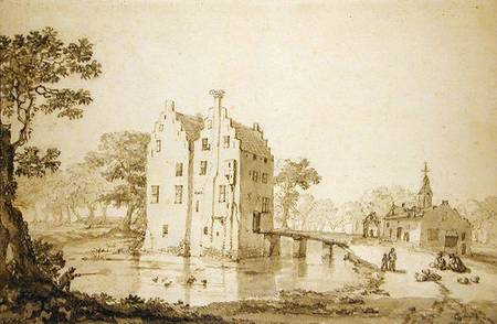 Zuylenburgh Castle (Slot Zuylen) à Jan van der Heyden