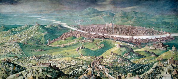The Siege of Florence in 1530 à Jan van der Straet