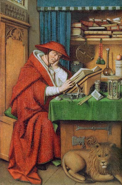 St. Jerome in his study à Jan van Eyck
