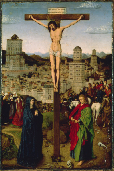 Crucifixion , Hubert van Eyck à Jan van Eyck
