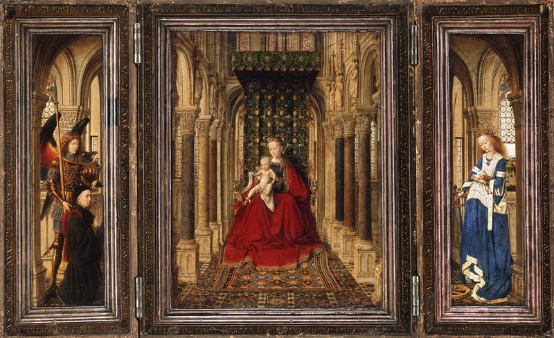 l'autel des oiseaux à Jan van Eyck