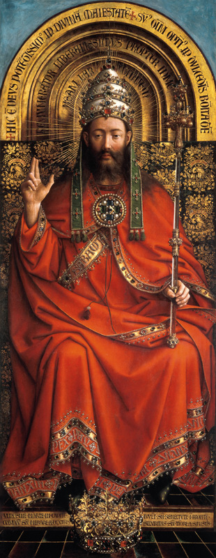God the Father à Jan van Eyck