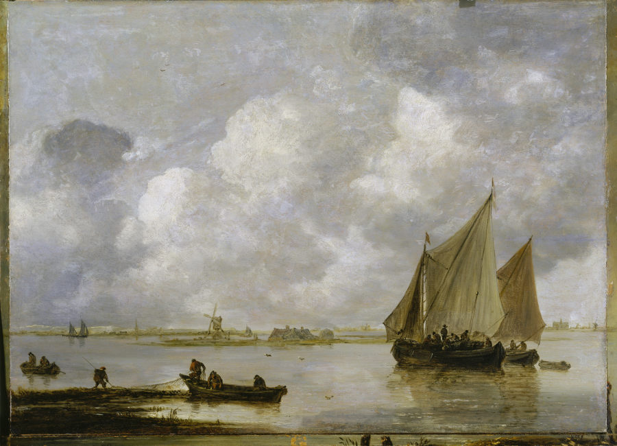 Haarlem Sea à Jan van Goyen