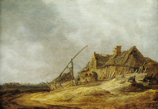 Farmstead à Jan van Goyen