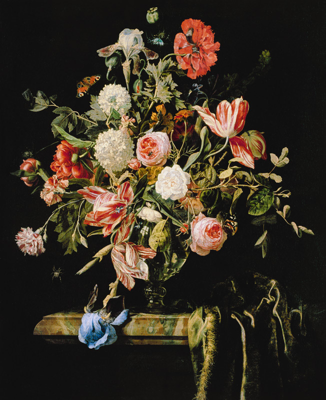 Flower Still Life à Jan van Huysum