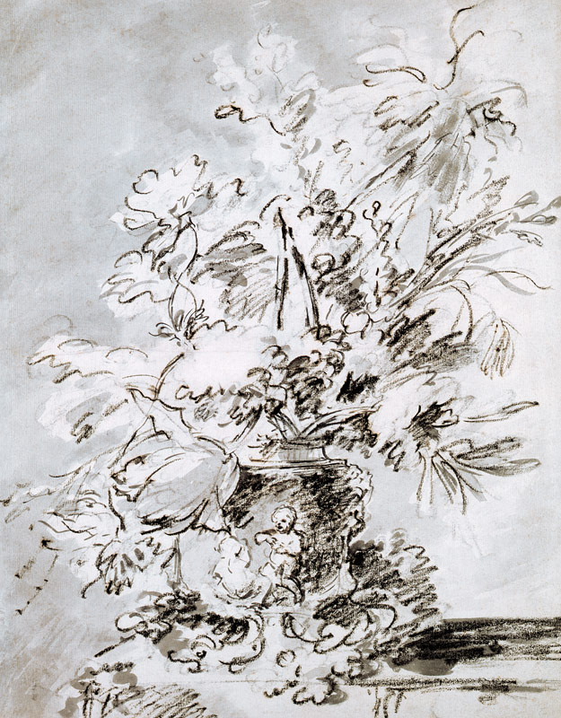 Flowers in an Urn à Jan van Huysum
