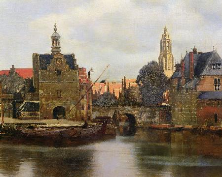 Vue de Delft vers 1660-61 (détai)