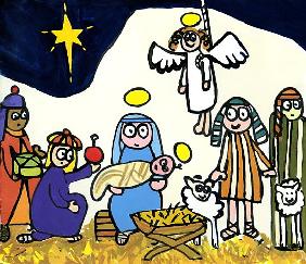 Childrens School Nativity Play