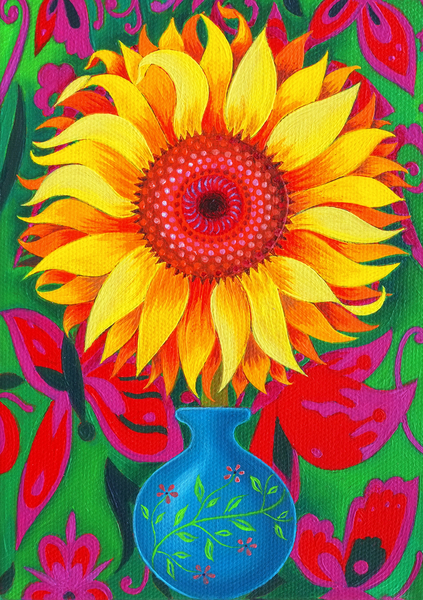 Sunflower à Jane Tattersfield