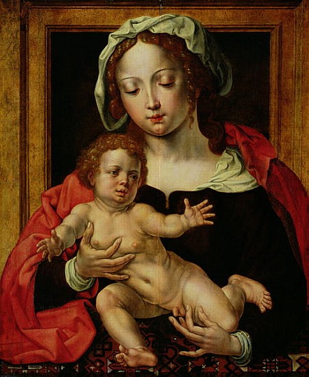 Virgin and Child à Jan (Mabuse) Gossaert