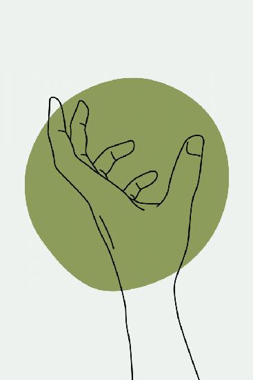 Abstract Minimal Hand #4