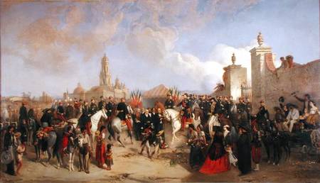 Entrance of the French Expeditionary Corps into Mexico City, 10th June 1863 à Jean Adolphe Beauce