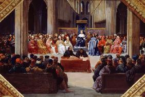 The assembly of the Estates-General, April 10, 1302