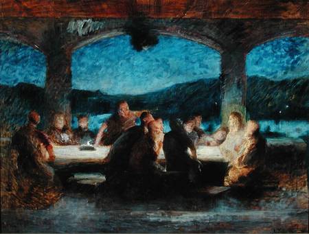 The Last Supper à Jean Alexandre Joseph Falguiere