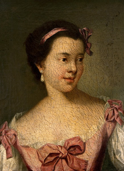 Portrait of a young lady à Jean-Alexis Grimou