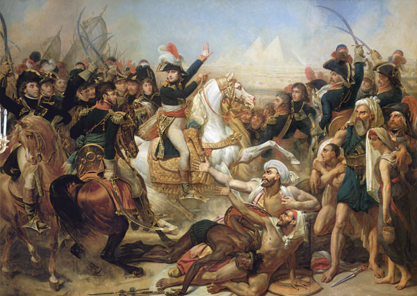The Battle of the Pyramids à Jean-Antoine Gros