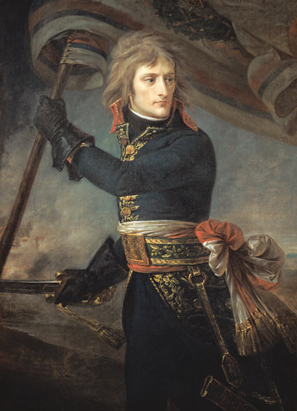 General Bonaparte (1769-1821) on the Bri - Antoine-Jean Gros en reproduction imprimée ou copie peinte à l\'huile sur toile