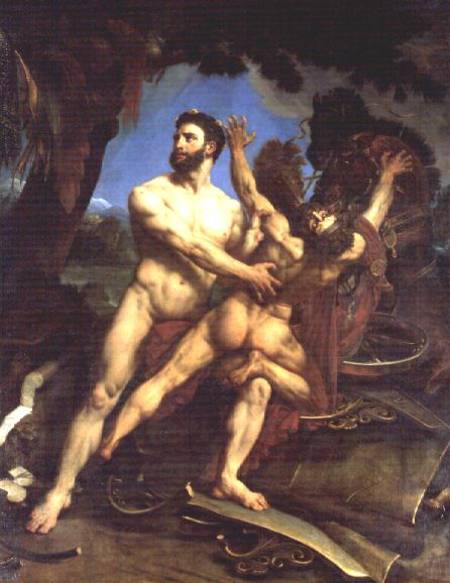 Hercules and Diomedes à Jean-Antoine Gros