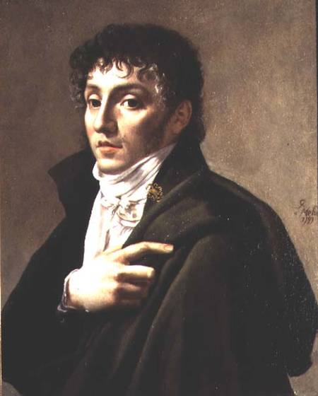 Portrait of Etienne-Henri Mehul (1763-1817) à Jean-Antoine Gros