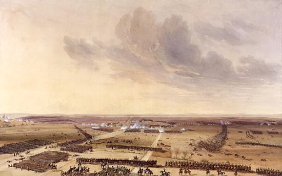 The Battle of Montmirail on the 11th February 1814 à Jean Antoine Simeon Fort