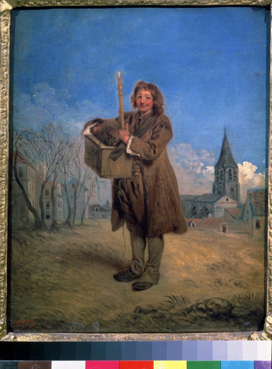 Savoyard with a Marmot à Jean Antoine Watteau