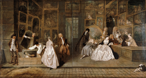 GerSaint Ladenschild à Jean-Antoine Watteau
