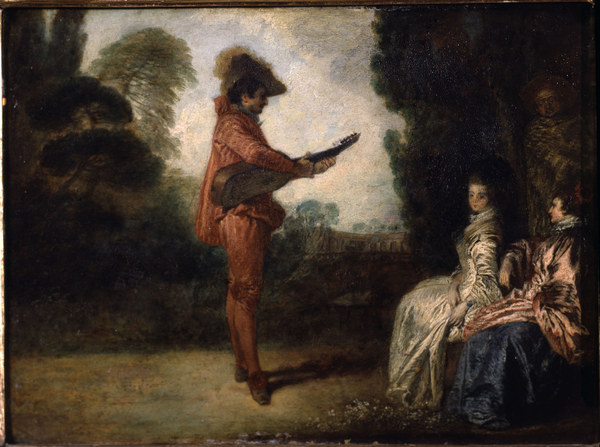Watteau / L Enchanteur / c.1713/14 à Jean-Antoine Watteau