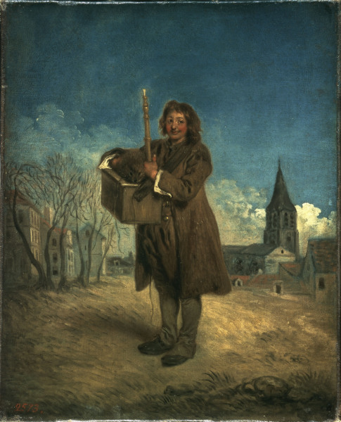 Watteau / Savoyarde with Marmot / 1716 à Jean-Antoine Watteau
