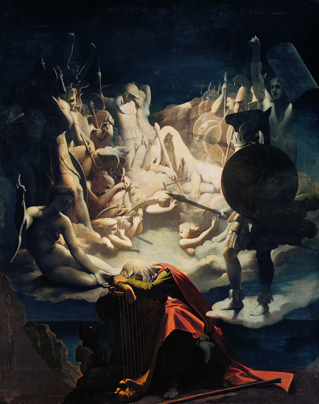 Le rêve du Ossian à Jean Auguste Dominique Ingres
