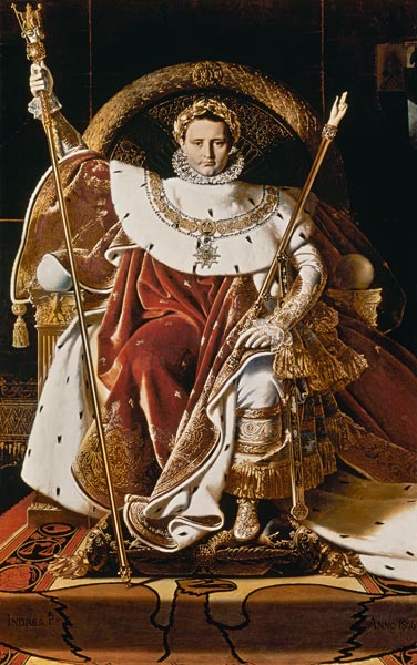 Napoléon I à Jean Auguste Dominique Ingres