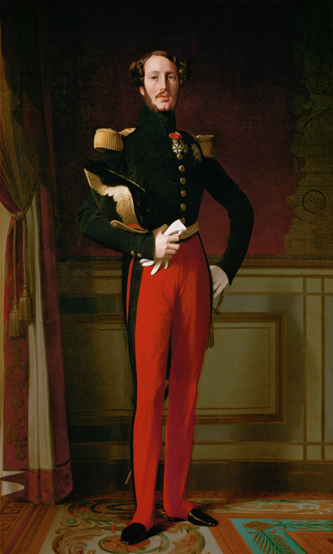 Prince Ferdinand Philippe, Duke of Orléans (1810-1842) à Jean Auguste Dominique Ingres