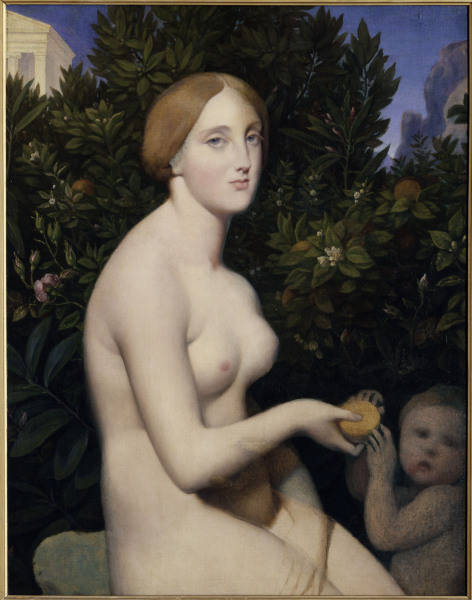 J.A.D.Ingres / Venus a Paphos à Jean Auguste Dominique Ingres
