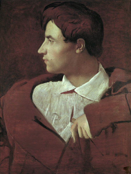 Jean Baptiste Desdeban Portrait à Jean Auguste Dominique Ingres