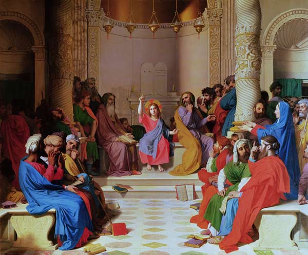 Jesus Among the Doctors à Jean Auguste Dominique Ingres