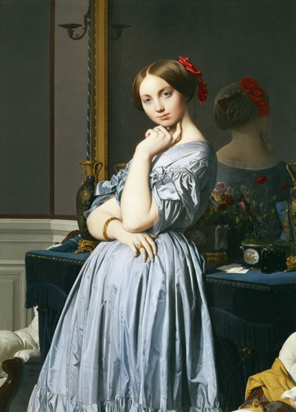 Louise de Broglie, comtesse d'Haussonville à Jean Auguste Dominique Ingres