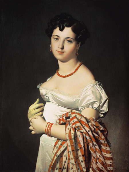 Madame Henri-Philippe-Joseph Panckouke (1787-1865) à Jean Auguste Dominique Ingres