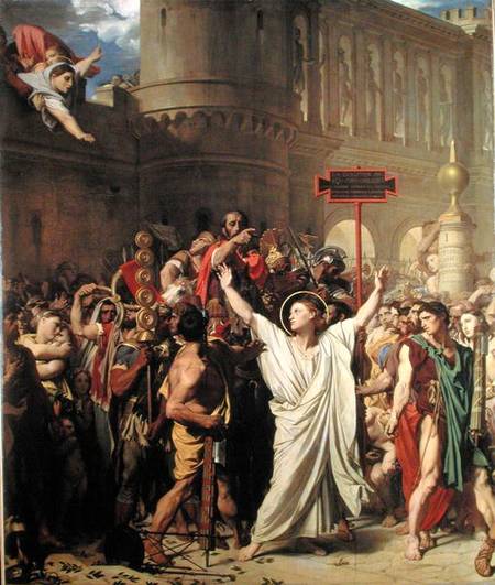 The Martyrdom of St. Symphorien à Jean Auguste Dominique Ingres