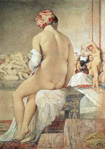 Odalisque or the Small Bather à Jean Auguste Dominique Ingres
