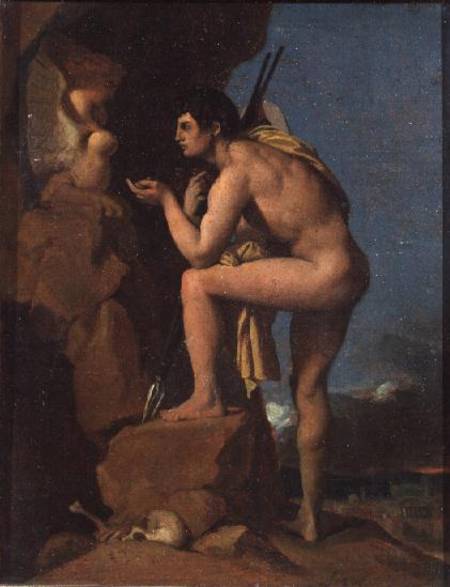 Oedipus and the Sphinx à Jean Auguste Dominique Ingres