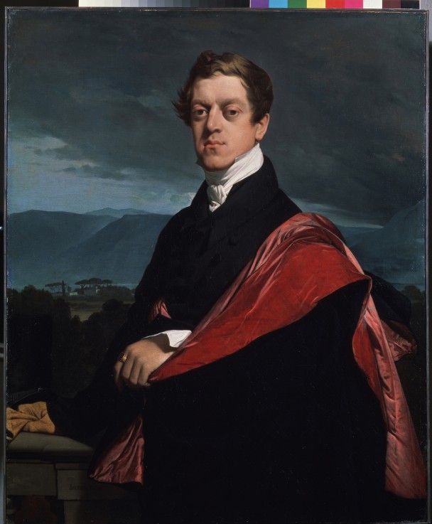 Portrait of Count Nikolay D. Guriev (1792-1867) à Jean Auguste Dominique Ingres