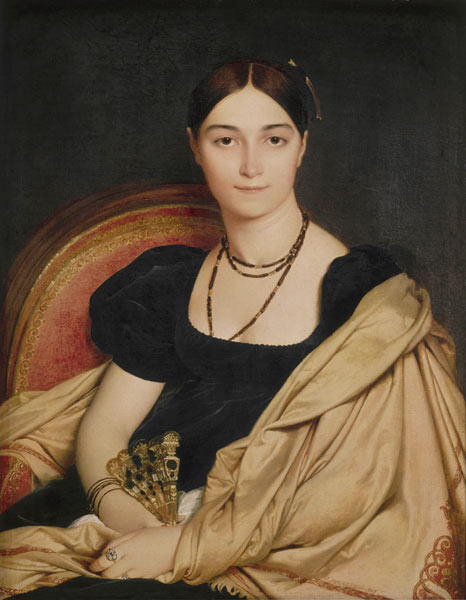 Portrait de Madame Duvaucey  à Jean Auguste Dominique Ingres