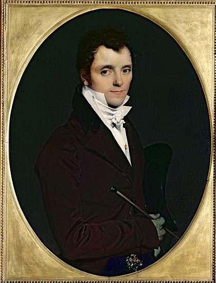 Portrait of Edme Bochet (1783-1871) à Jean Auguste Dominique Ingres