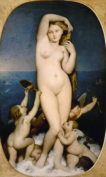 Venus Anadyomene à Jean Auguste Dominique Ingres